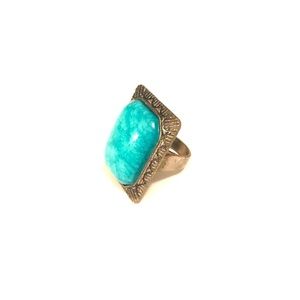 Turquoise Square Ring